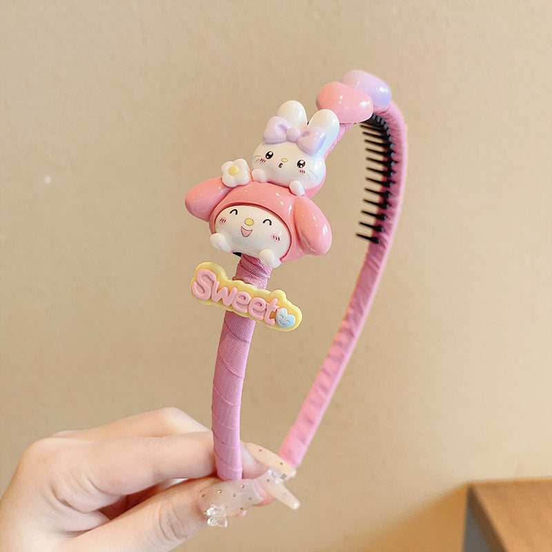 1pc  Hair Band - Cute Sweet Non