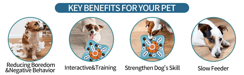 Engaging Dog Puzzle Toy – Treat-Dispensing IQ Booster