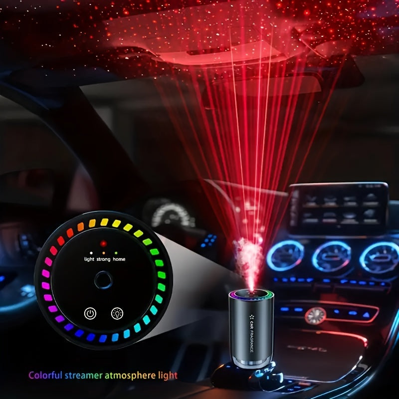 Essential Oil Refills for Smart Car Air Freshener – Long-Lasting Natural Scents, Compatible with USB Projector Diffuser