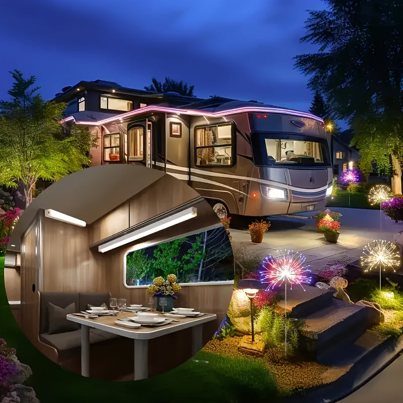 3pcs RV lighting LED lights, RV lighting fixtures, RV indoor lighting, human body sensor lights.