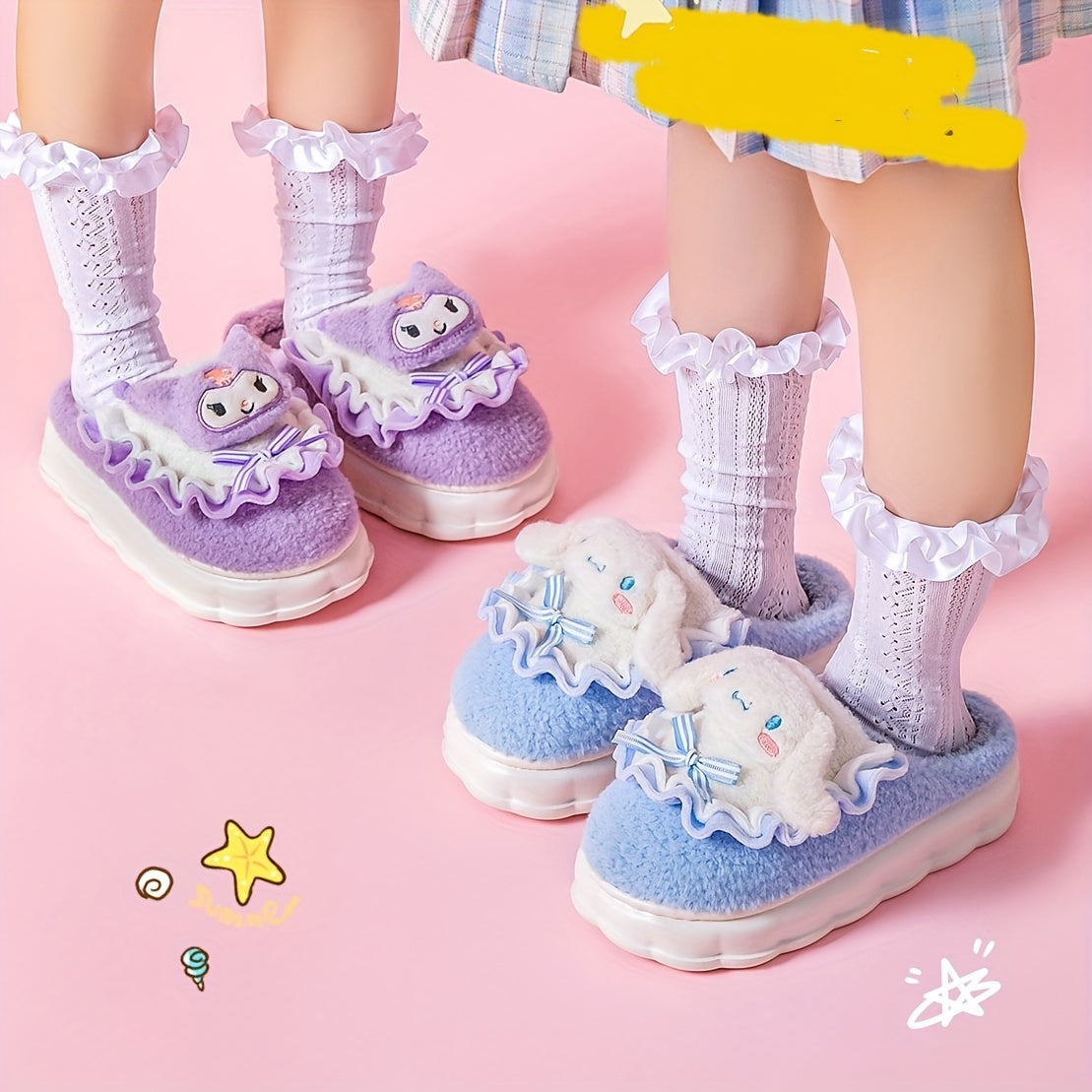 Cute Sanrio Shoes Sanrio 3D Cartoon Shoes.