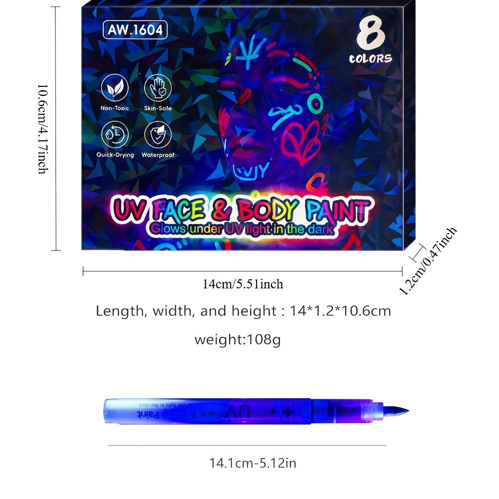 8-color luminous painting pen