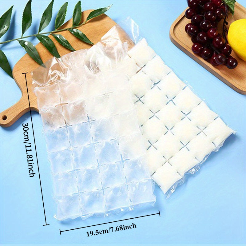 20pcs Disposable Ice Cube Bags – Self-Sealing, Free Funnel Included