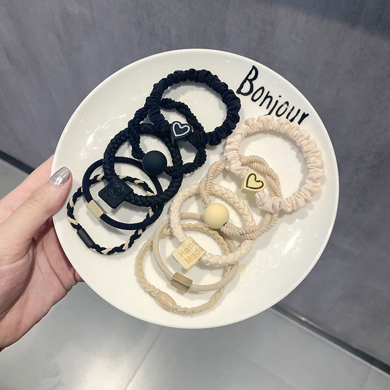 20pcs Hair Ties for Women - Cute and Sweet Bracelet Design, Non-Damaging Elastic Band Suitable for Fine/ Thick Hair, Ideal for Ponytails and Exercise