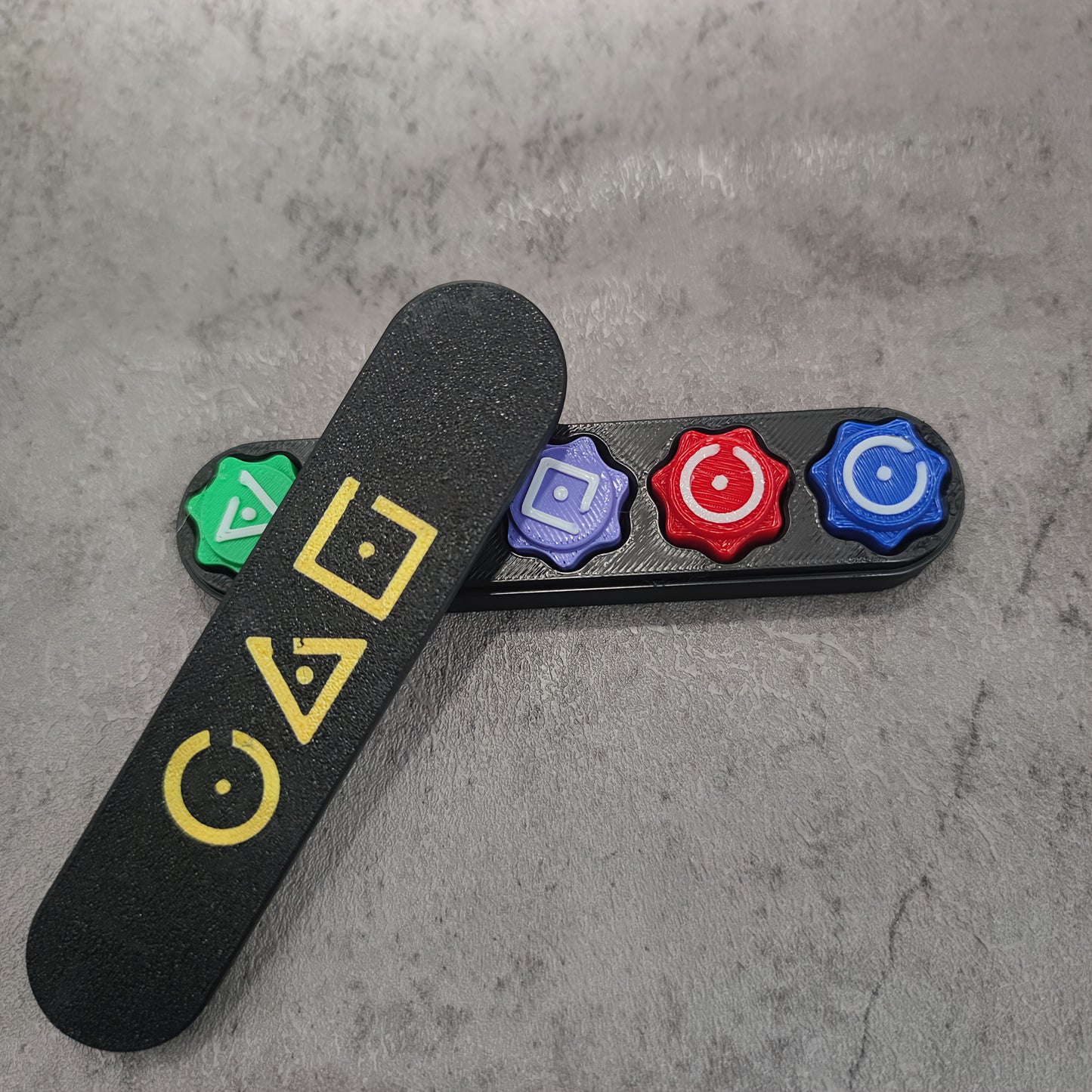 [Traditional | Family] Korean Traditional Game Set, Plastic Family Travel Party Pack | Gonggi Game, Stone Catching Game for Parties and Outdoor Activities, No Electricity Needed