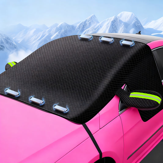 Heavy-Duty Magnetic Car Sun/Snow Shield