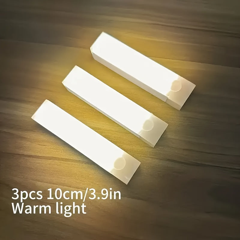 3pcs RV lighting LED lights, RV lighting fixtures, RV indoor lighting, human body sensor lights.