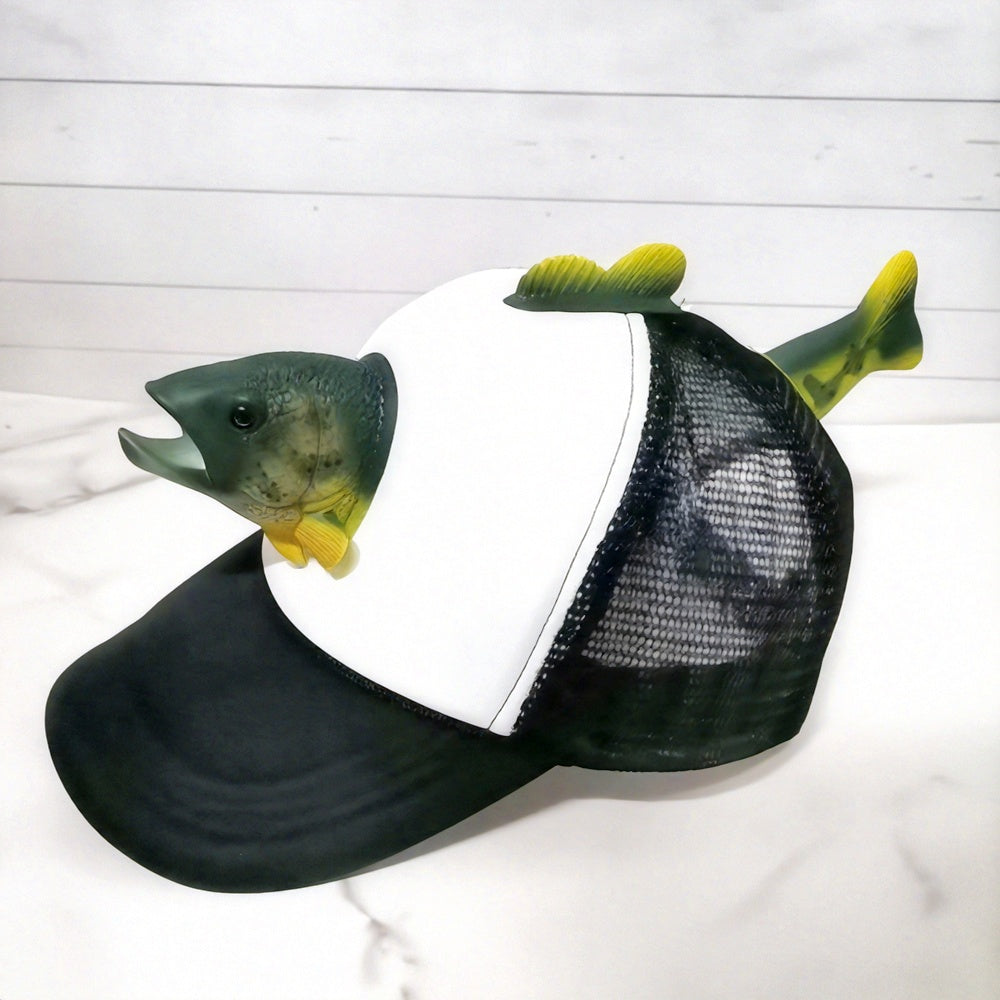Whimsical 3D Animal Trout Decorative Unique Headwear