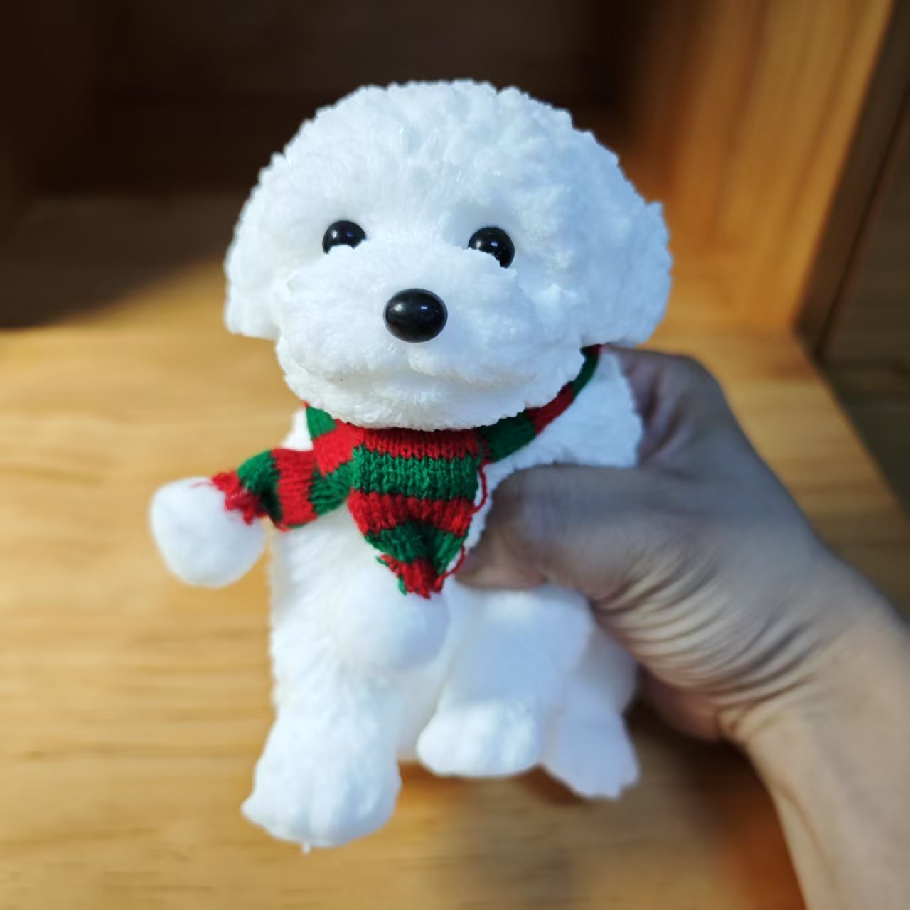 This White Teddy Bear Has a Fun and Stress-Relieving Squeeze, Made of Soft Silicone! This Is What a Puppy Does When They Are Not Awake! They Do This to Get Back Somebody'S Food, Because They Are Full!