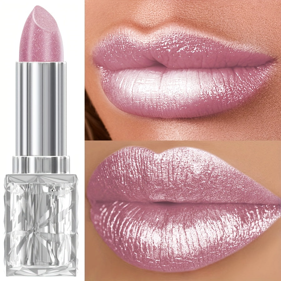 Pearlescent, Sparkle, Lipstick for Women, Lightness, Lipstick Waterproof Long, Lipstick 24 Hours .