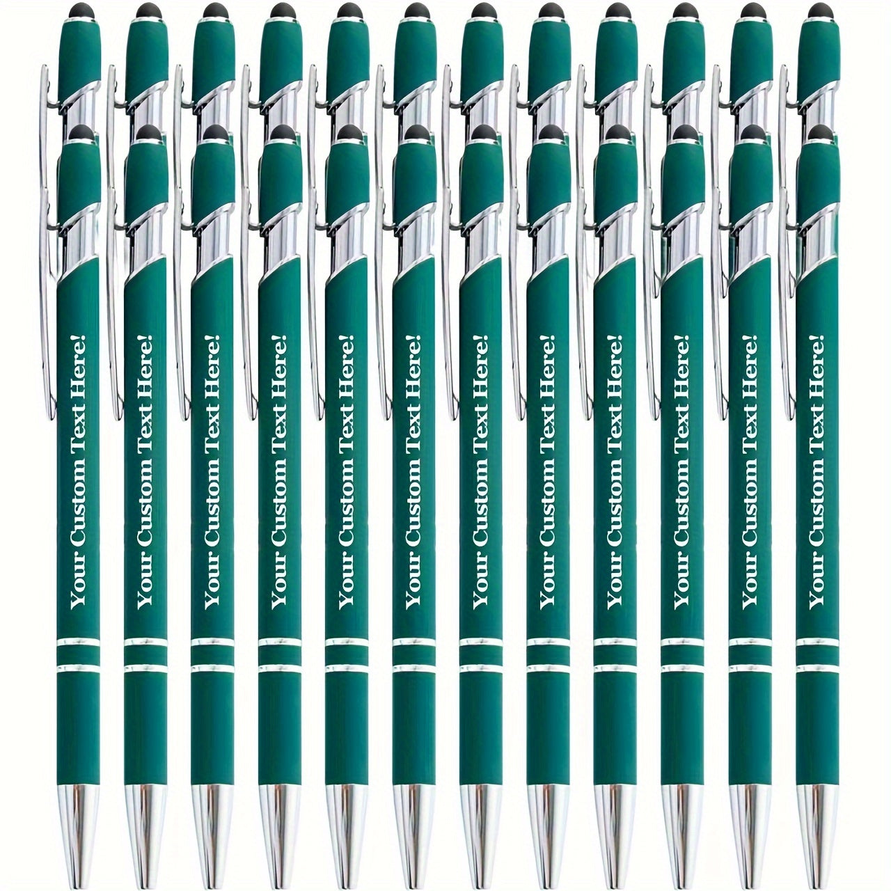 8pcs/16pcs/24pcs Round Metal Retractable Ballpoint Pen Set | Smooth Writing Experience, Medium Tip, Suitable for Office, School, Diary and Art Projects, with Personalized Touch