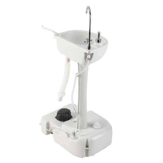 Portable Camping Sink -17L Water Capacity Wash Hand Basin for Outdoor Events, Gatherings, Worksite & Camping