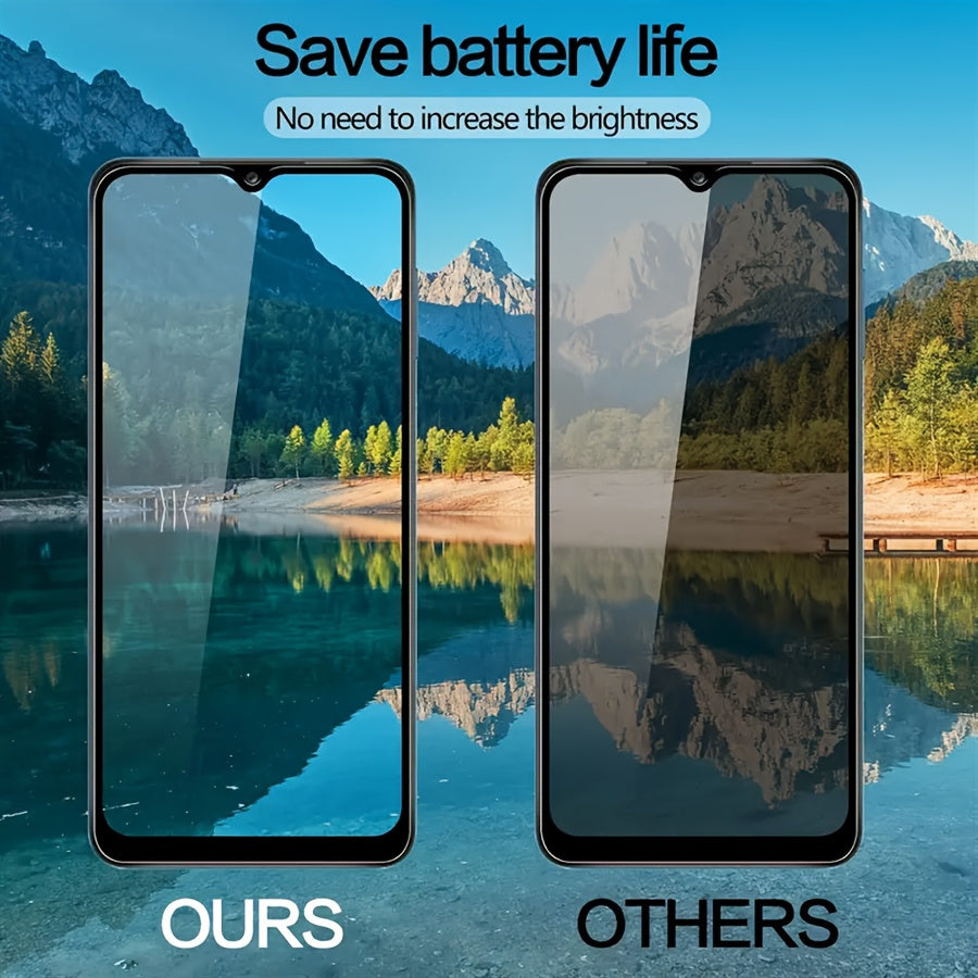 4pcs Privacy Tempered Glass Screen Protector For Samsung S23 S21 S20 FE A15 A14 A13 A12 A24 A23 A22 A25 A34 A35 A54 A55 A53 A52s A51 A71 A73 5G A04 A04S A05 A05S A31 A32 A33 Series