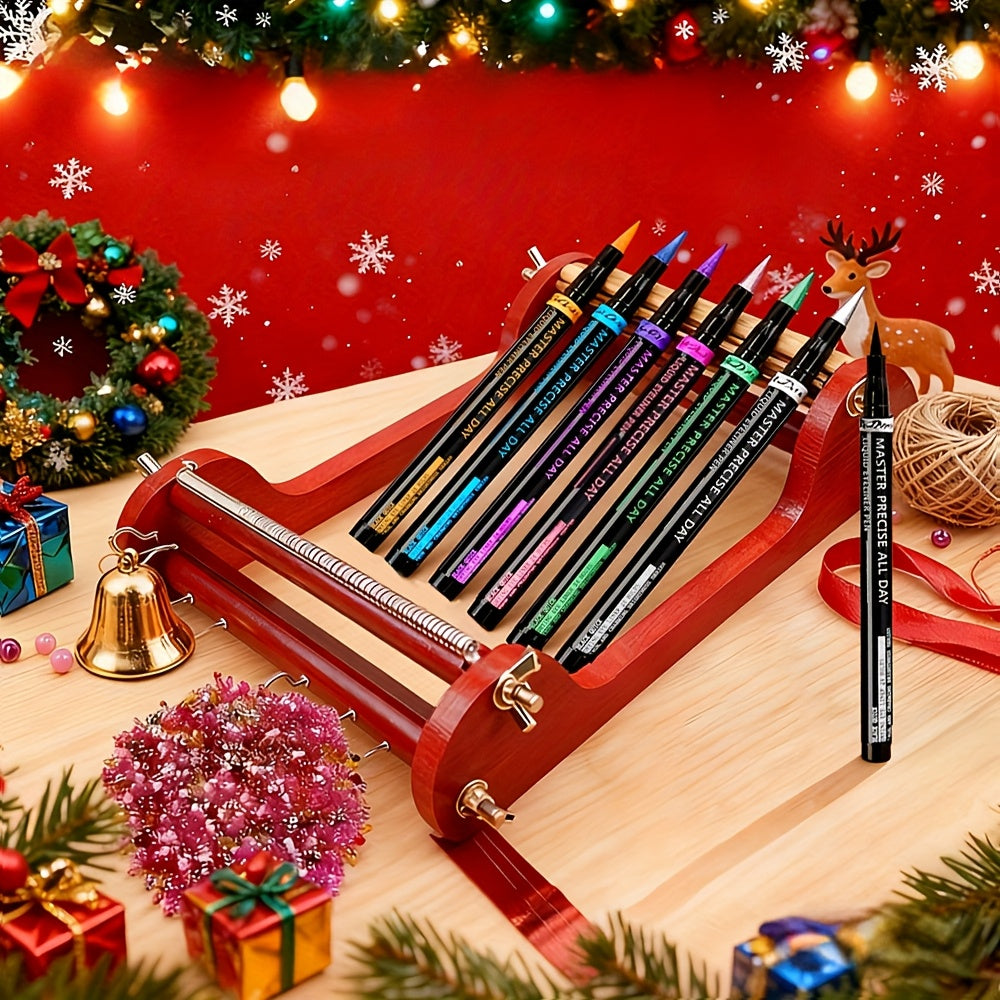 7-Color Liquid Eyeliner And Eyeshadow Pencil