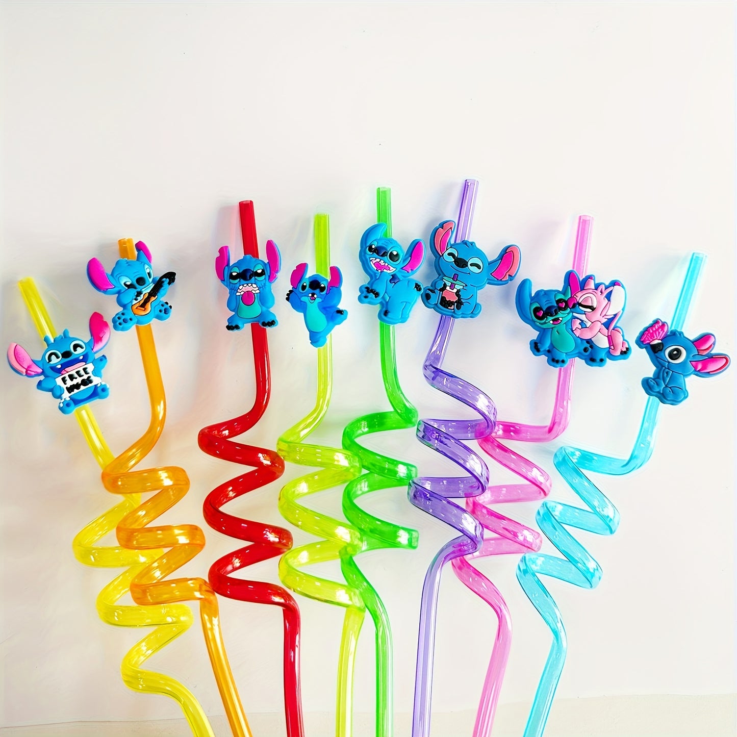 [Disney Party] Disney 8/16pcs Reusable Party Supplies | Stitch Holiday Birthday Party Decorations
