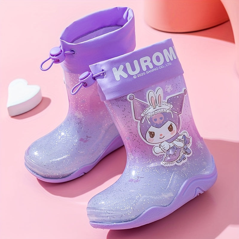 Girls' Wearable and Discreet Waterproof Boots