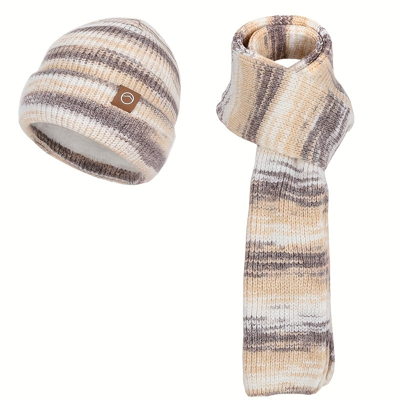 2pcs and 3pcs Winter European and American Fashion Hat