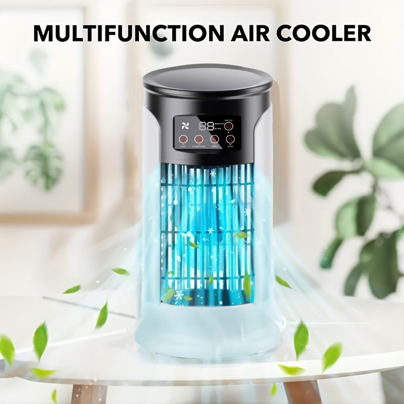 3-in-1 Portable Air Conditioner | Cooler, Humidifier and Cooling Fan, Fashionable for Today's Times, Ideal Gift