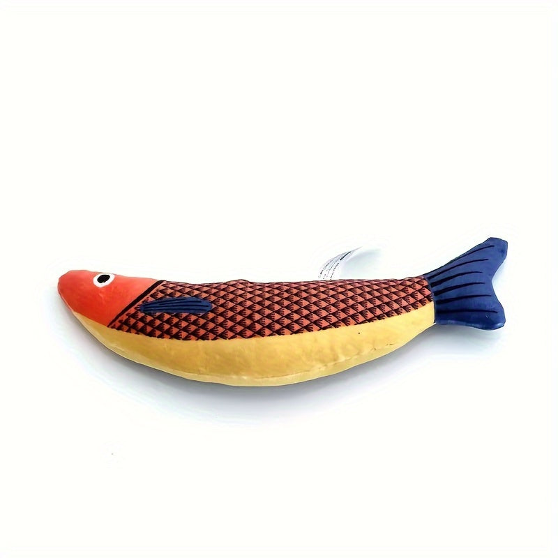 Crinkle Cat Fish Toy, Interactive Kicker, 1/2pcs Set