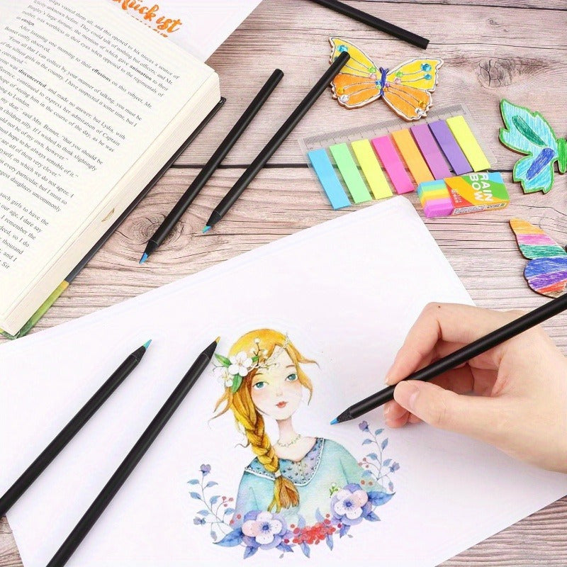 5/10pcs Rainbow Gradient Magic Pens
