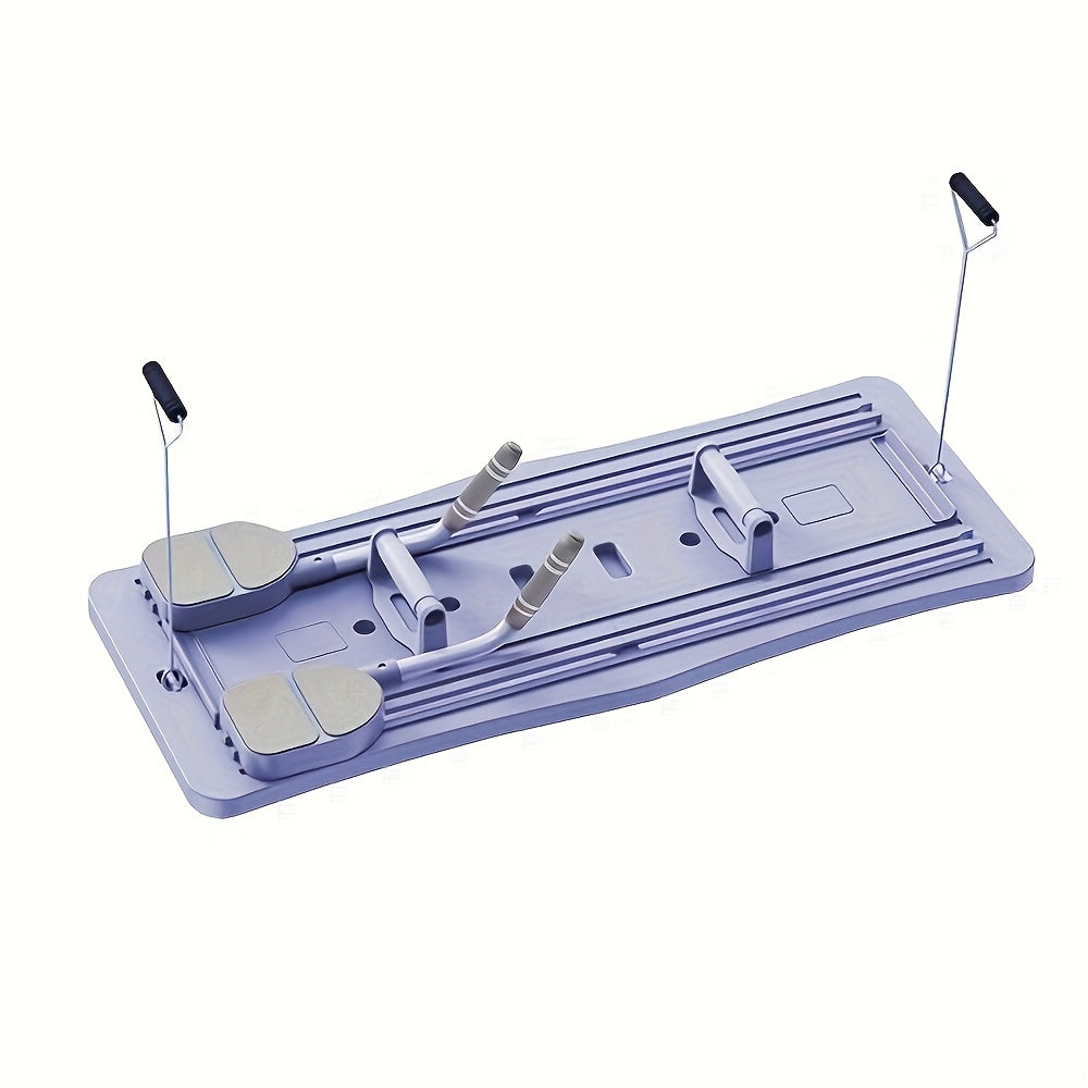 One Piece Four Sets of 6 Accessories High Quality Eight-in-One Abdominal and Push-up Exercise Board - Essential Multifunctional Pilates Abdominal Trainer for Muscle Conditioning and Core Strengthening, Lightweight, Foldable a