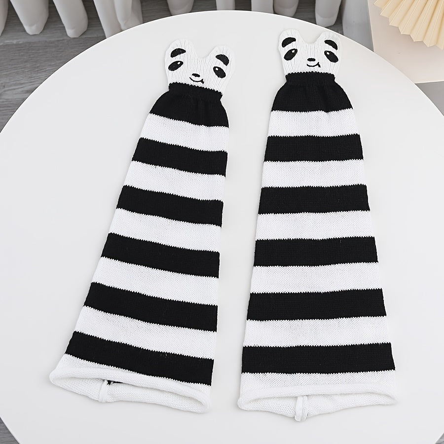 Autumn and Winter Animal Spider Web Pattern Warm Socks