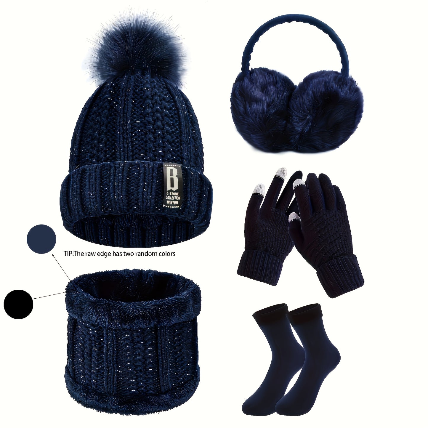 5pcs Winter Outdoor Sports Equipment Set