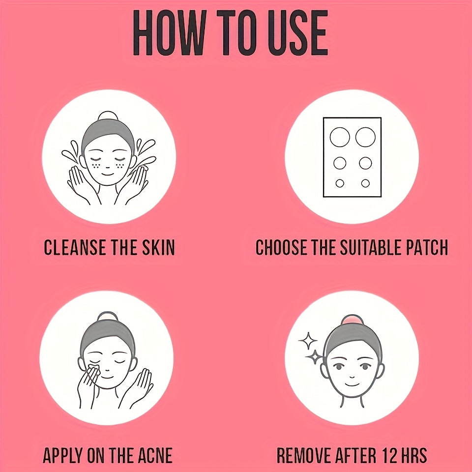 48 Counts/Box Acne Patches, Cute Otter Covers Acne And Blemishes, Acne Patches with Blemishes, Skin Spot Stickers, Holiday Gifts, Valentine'S Day Gifts