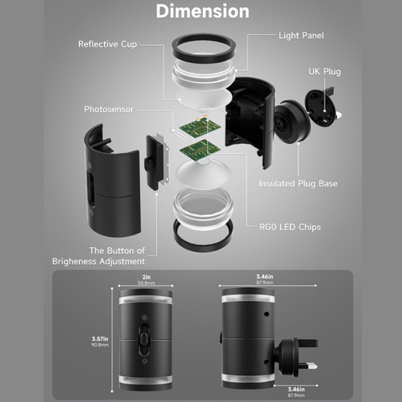 LED Night Light Plug-In Sensor Pack