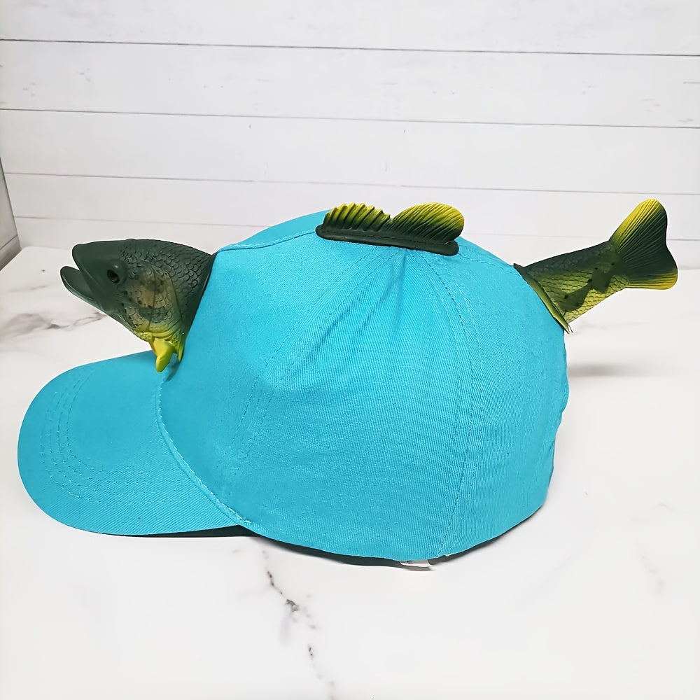 Whimsical 3D Animal Trout Decorative Unique Headwear