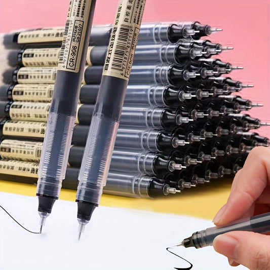 12-Pack Quick-Dry Smooth Rollerball Pens