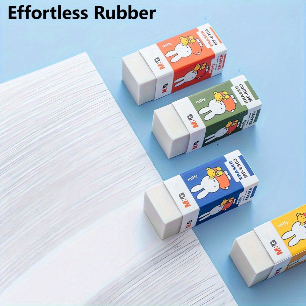 1pc Eraser for Exam and Drawing, Clean Erasing No Trace, Random Color, Student Stationery School Supplies by M&G