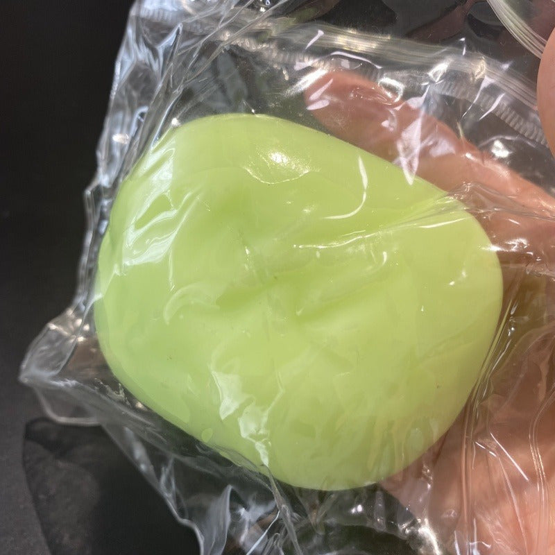 [Fun Stress Ball] 1pc Soft Green Apple-Shaped Stress Ball | Fun Squeeze Toy for Relaxation & Decoration, Perfect for Christmas Gifts, Party Favors, and Relax, Made of Durable Thermoplastic Polyurethane (TPU)