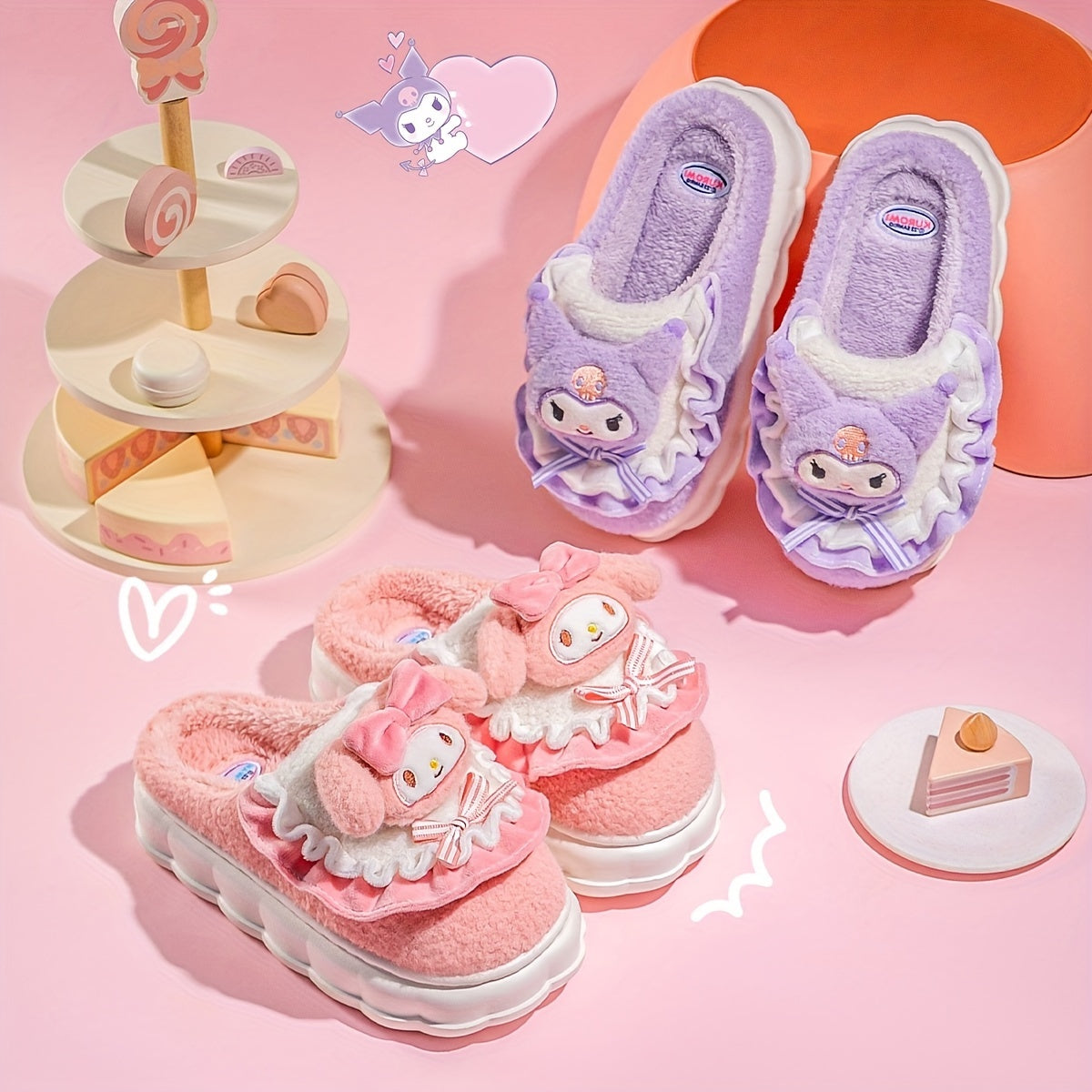 Cute Sanrio Shoes Sanrio 3D Cartoon Shoes.