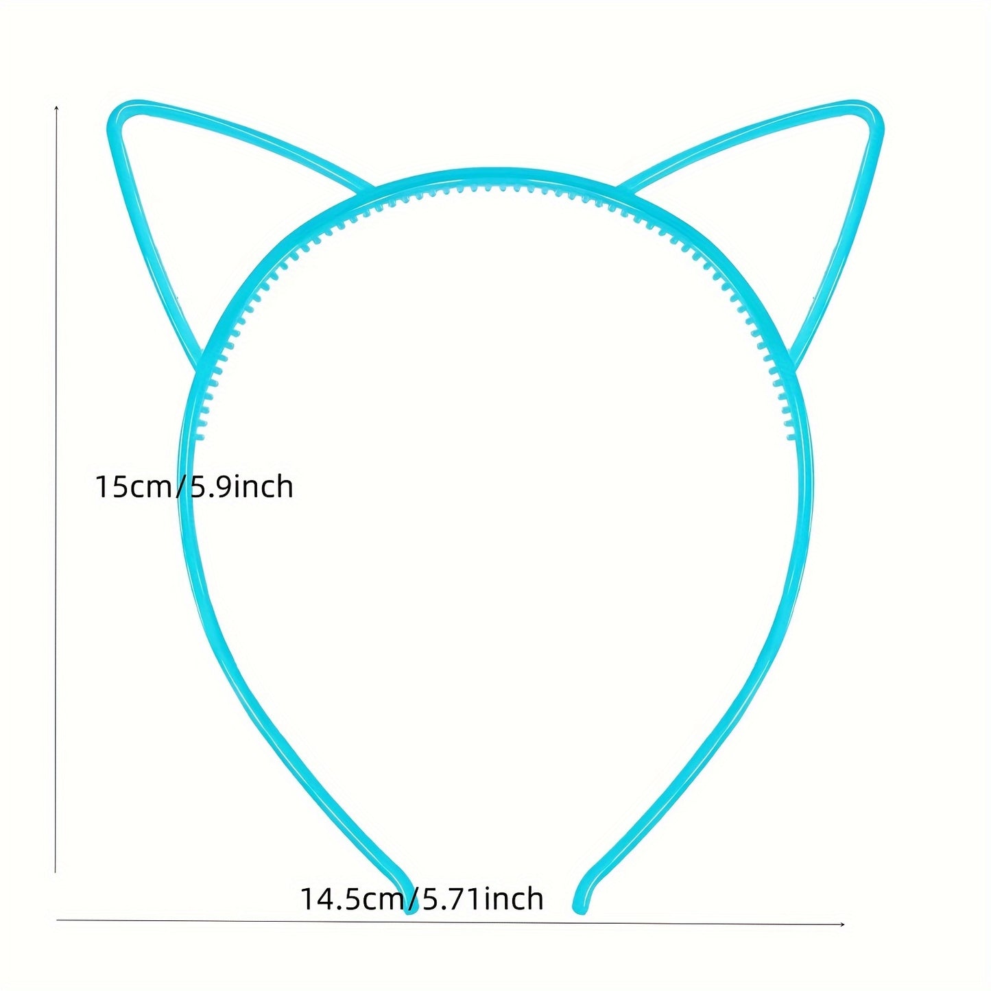 6pcs Glowing Headband Hairband Head Hoop Party Hair Accessories For Women