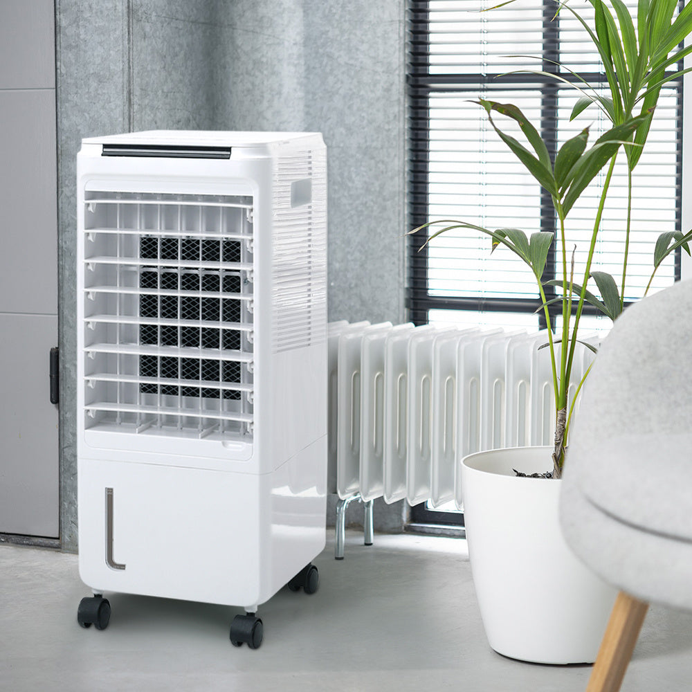 Evaporative Air Cooler, 4 In 1 Air Cooler Cool Fan Humidifier Air Purifier