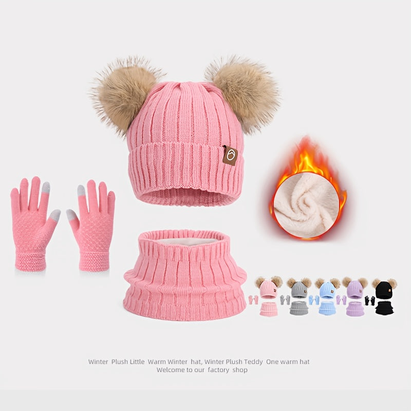 2pcs Winter Knit Set