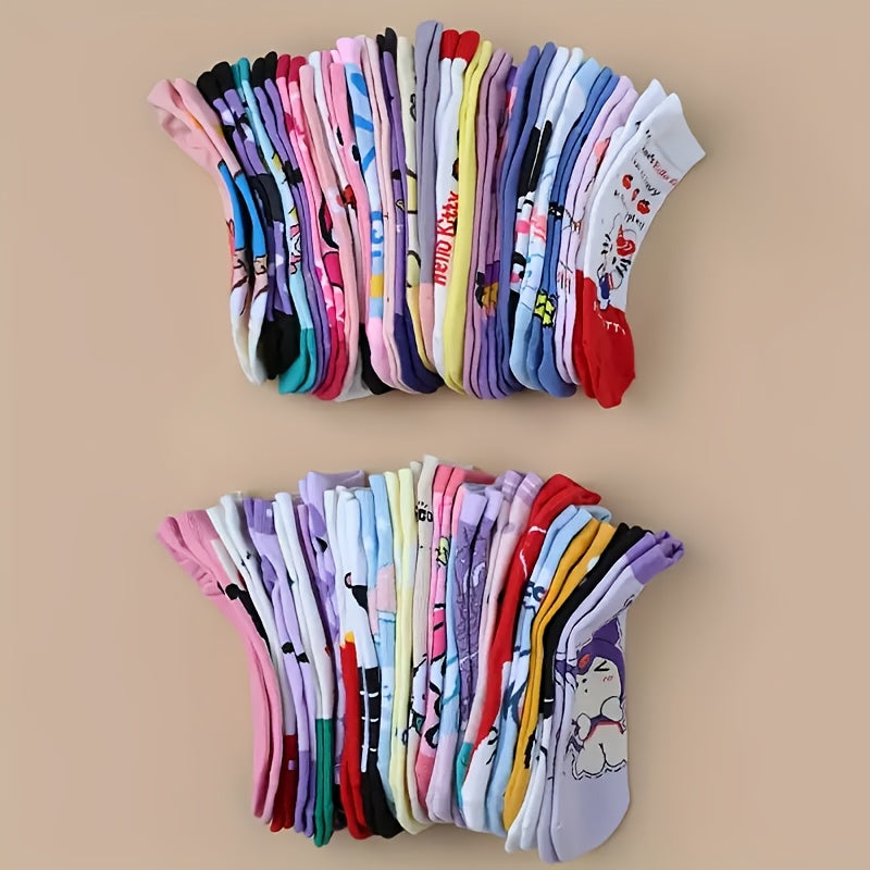 10/20 Pairs Cartoon Socks