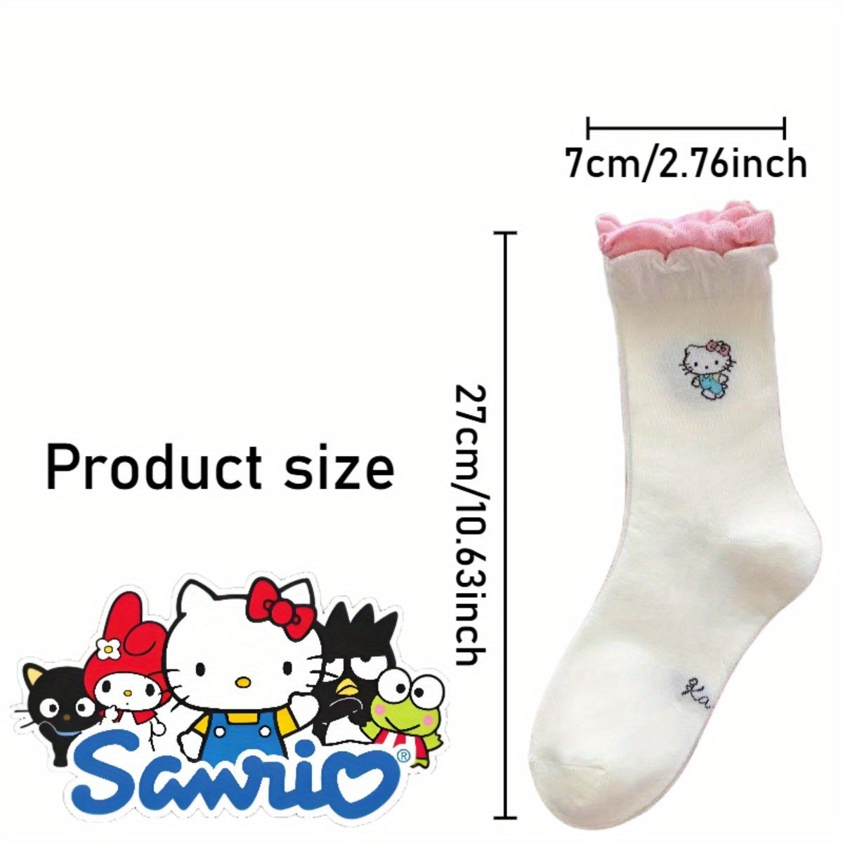 5 Pairs/1 Pair Sanrio for hello kitty