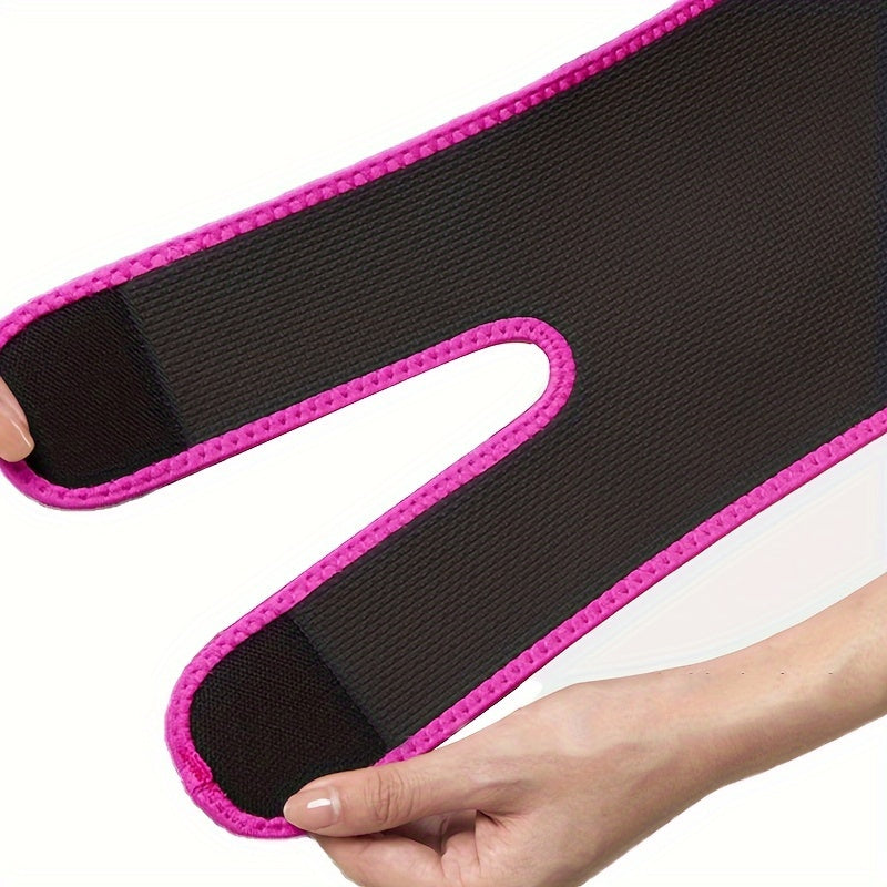 1 SET-4 in 1 High Waist Arm and Thigh Wast Trainer for Women, Open Wear Wrap Workout Belt Sweat Belly Band, Neoprene Workout Sweat Belt, Sweat Band, Waist & Arms Trainer, Sauna, Fitness Exercise, Women & Men