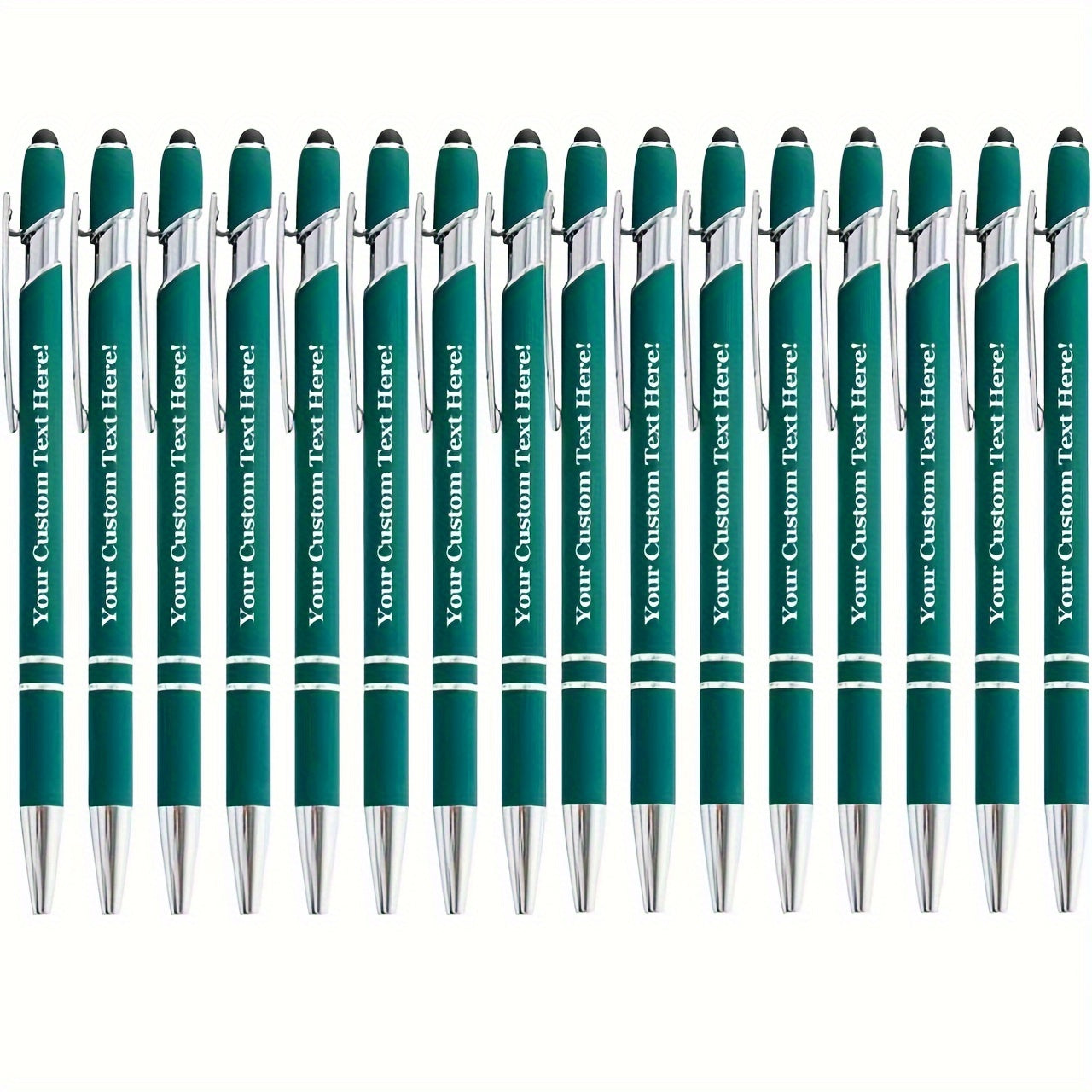 8pcs/16pcs/24pcs Round Metal Retractable Ballpoint Pen Set | Smooth Writing Experience, Medium Tip, Suitable for Office, School, Diary and Art Projects, with Personalized Touch