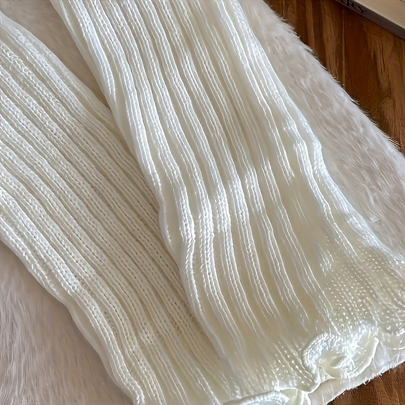 1 Pair Sanrio Cartoon Leg Warmers – Hello Kitty & My Melody Designs, Sleek Fit for Calf Support | Ideal for Spring–Autumn Outfits, Office Comfort & Home Lounging | Perfect Valentine's or Christmas Gift