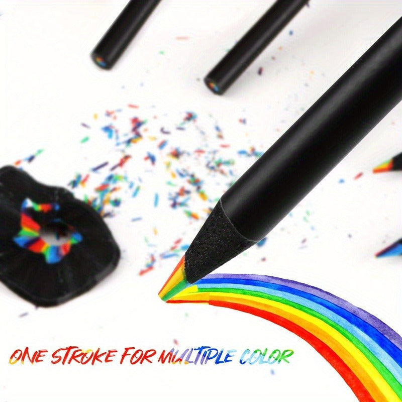 5/10pcs Rainbow Gradient Magic Pens