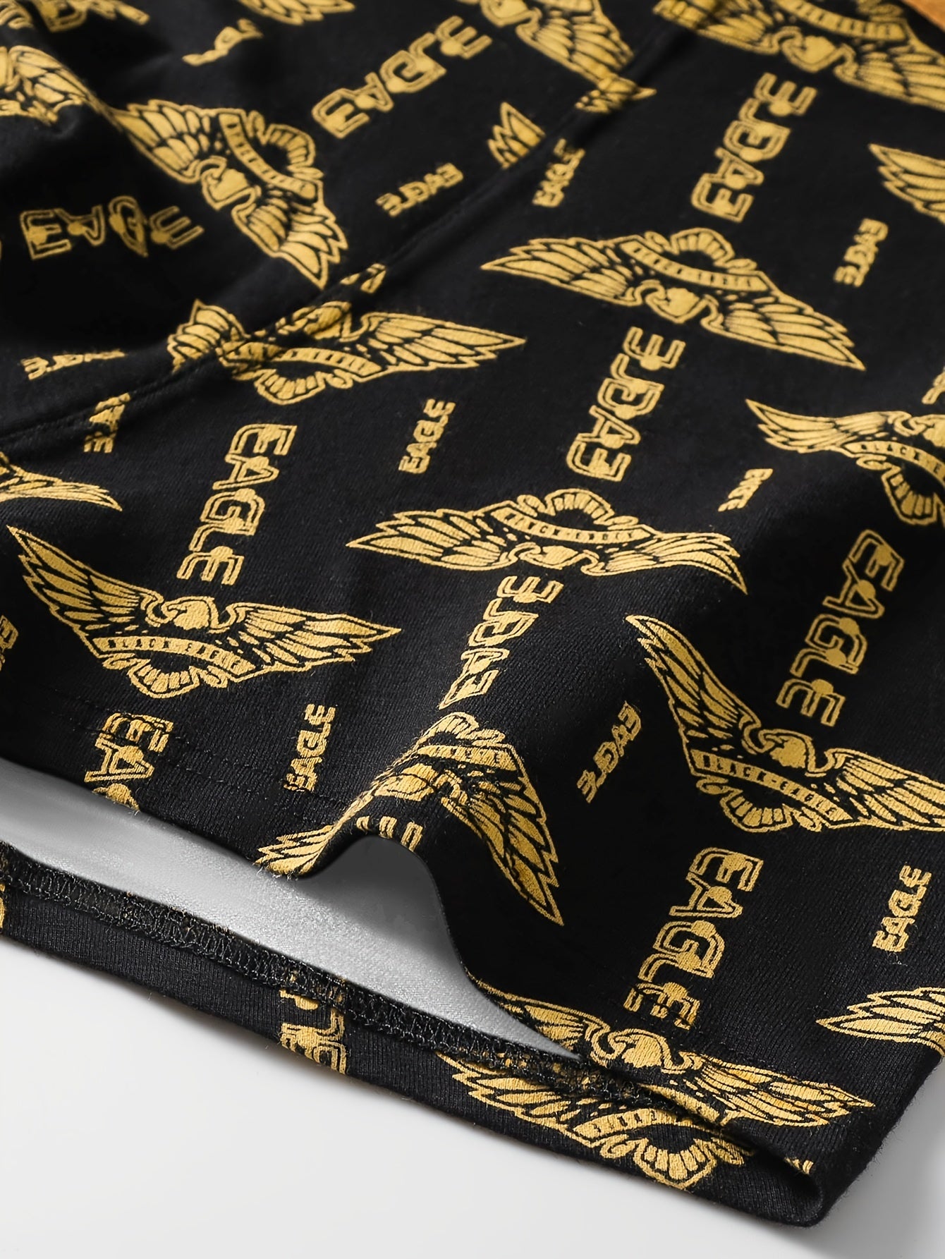 4 Pairs Men's Boxer Shorts - Stylish, Unique Prints, Breathable, Soft, Comfortable.