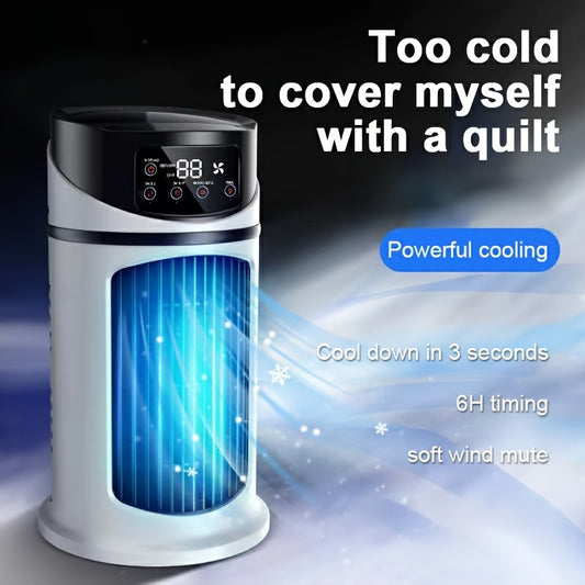 3-in-1 Portable USB Air Conditioner Humidifier with Cooling Fan