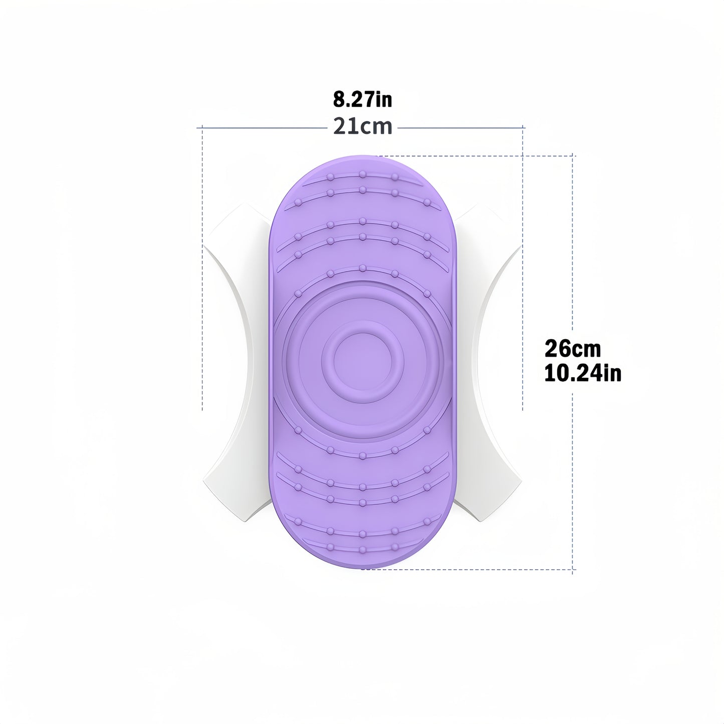 High-Intensity Waist Slimming Machine - A Pair of Split Twisting Discs, Easy and Silent Exercise at Home for Weight Loss and Muscle Shaping