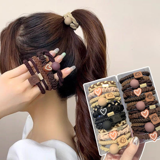 20pcs Hair Ties for Women - Cute and Sweet Bracelet Design, Non-Damaging Elastic Band Suitable for Fine/ Thick Hair, Ideal for Ponytails and Exercise