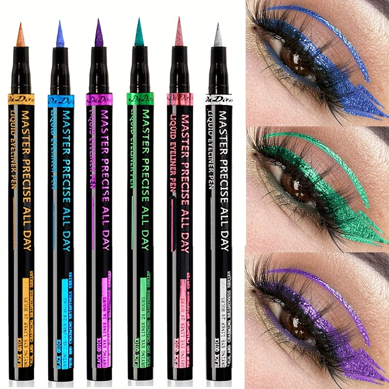 7-Color Liquid Eyeliner And Eyeshadow Pencil