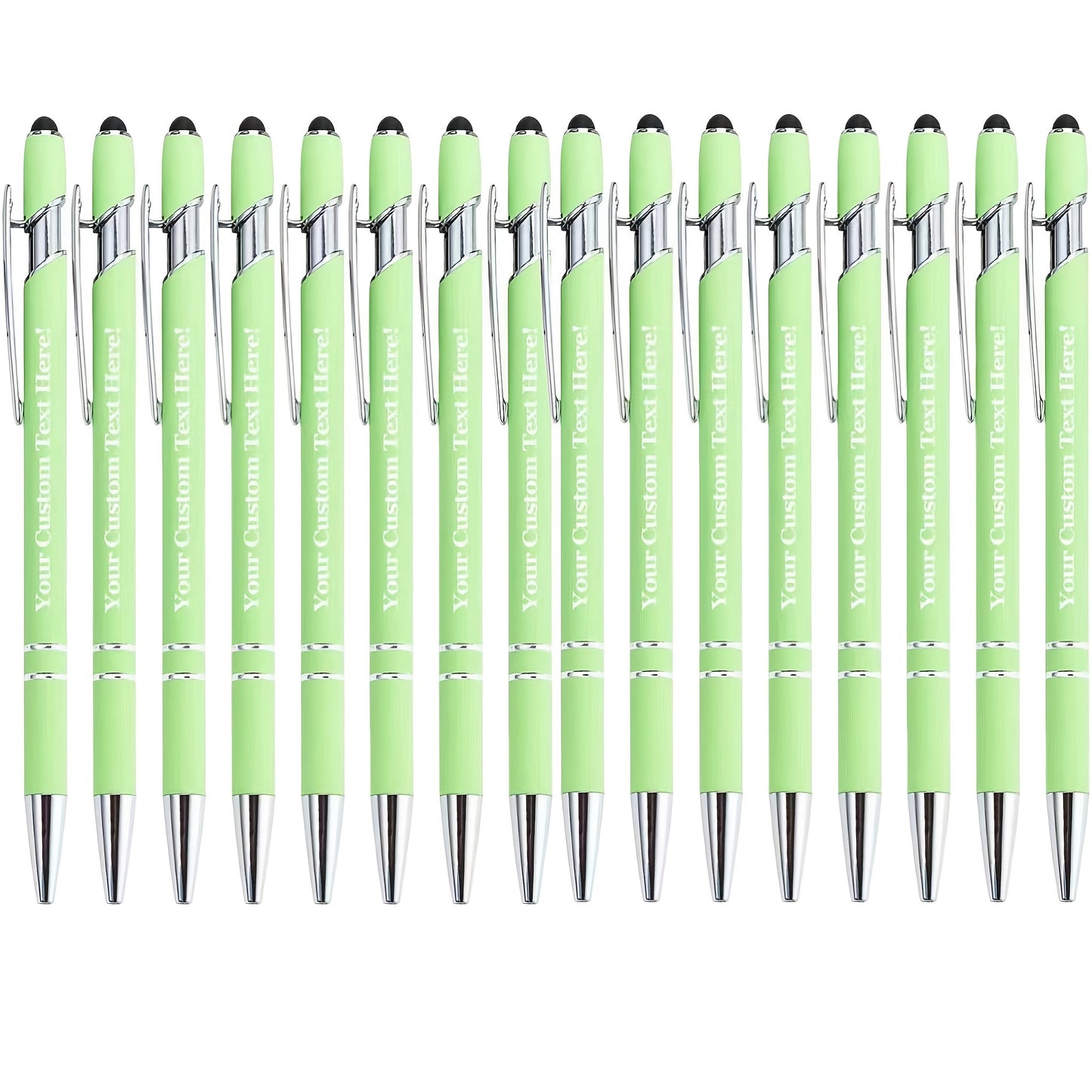 8pcs/16pcs/24pcs Round Metal Retractable Ballpoint Pen Set | Smooth Writing Experience, Medium Tip, Suitable for Office, School, Diary and Art Projects, with Personalized Touch