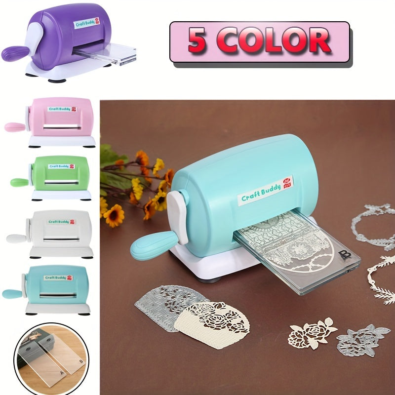 Practical DIY Plastic Paper Cutting Embossing Machine - Creative Craft Buddy Die-Cut Machine for Craft Scrapbooking Album Cutting Tools